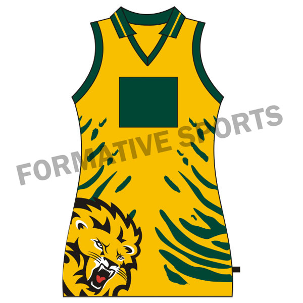 Customised Sublimation Netball Tops Manufacturers in Upper Hutt